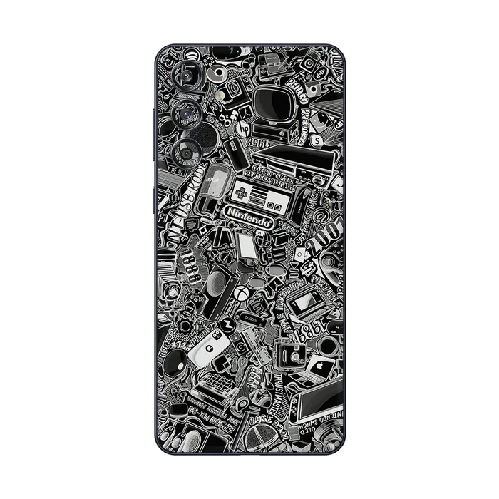 Flat Back / Tech Camo Dark