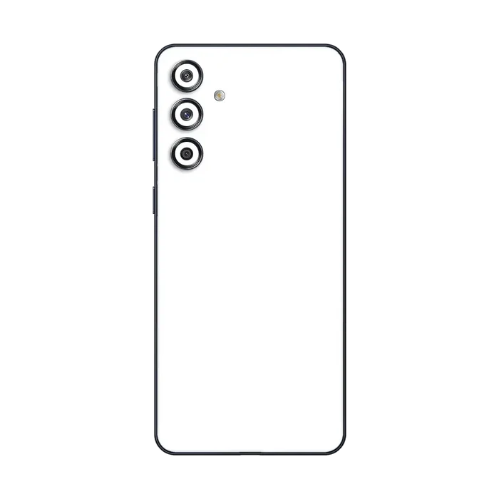Flat Back / White Matte