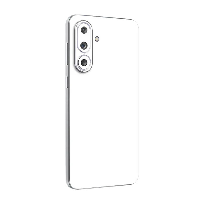 Flat Back / White Matte