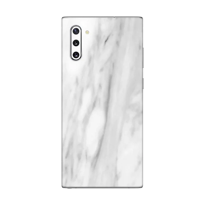 Flat Back / White Marble