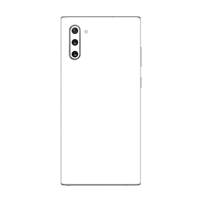 Flat Back / White Matte