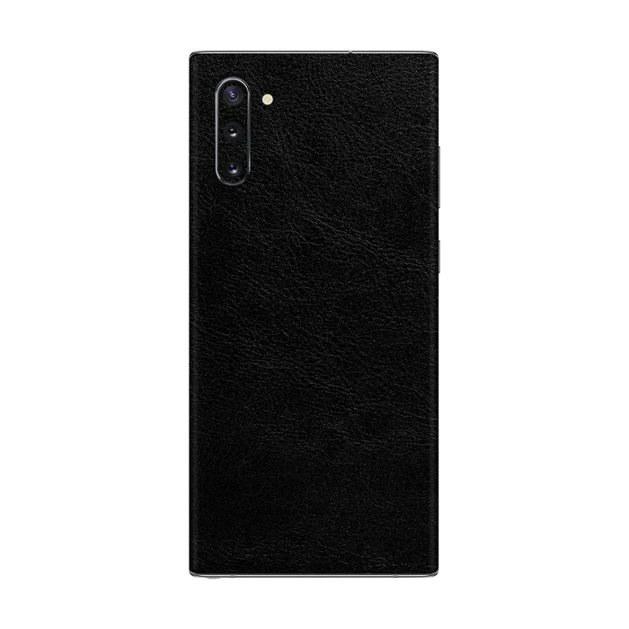 Flat Back / Obsidian Leather