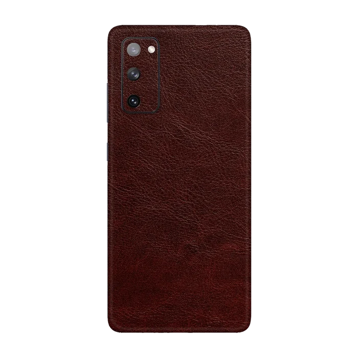Flat Back / Auburn Leather