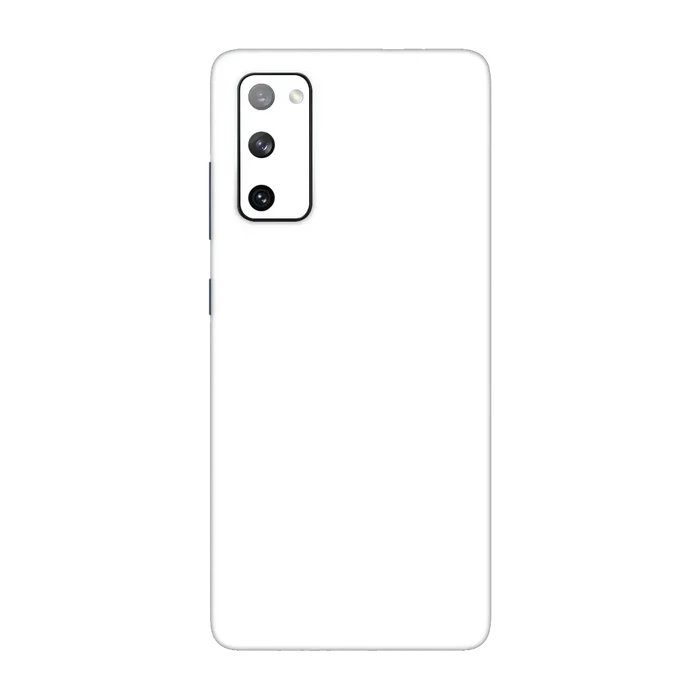 Flat Back / White Matte