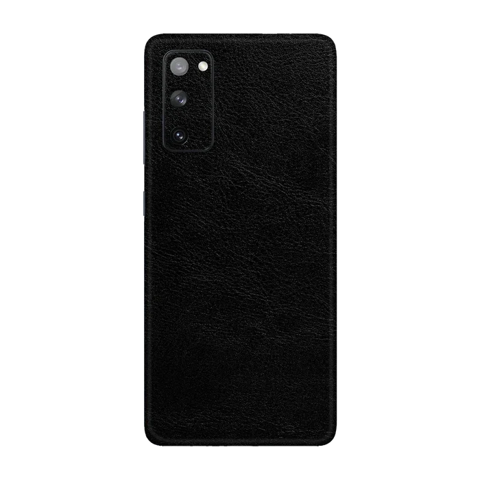 Flat Back / Obsidian Leather