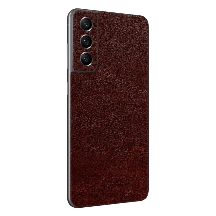 Flat Back / Auburn Leather