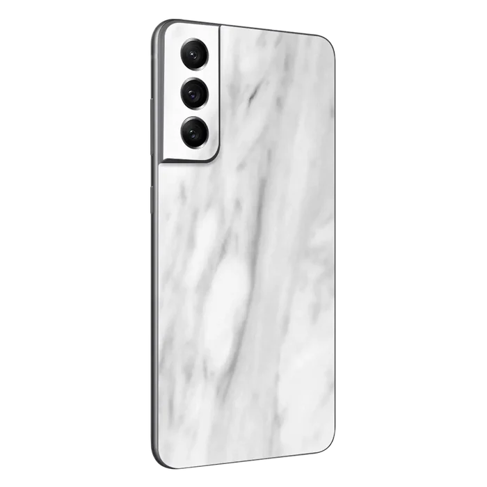 Flat Back / White Marble