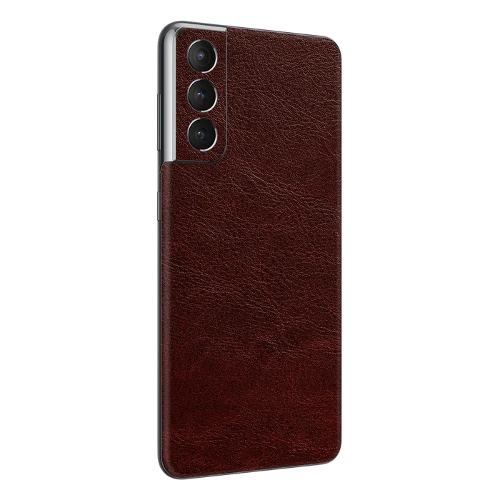 Flat Back / Auburn Leather