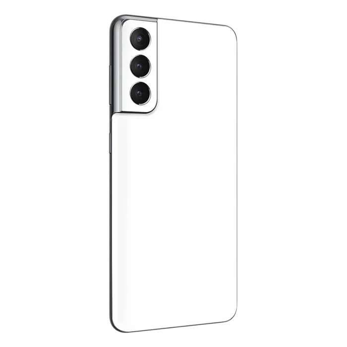 Flat Back / White Matte