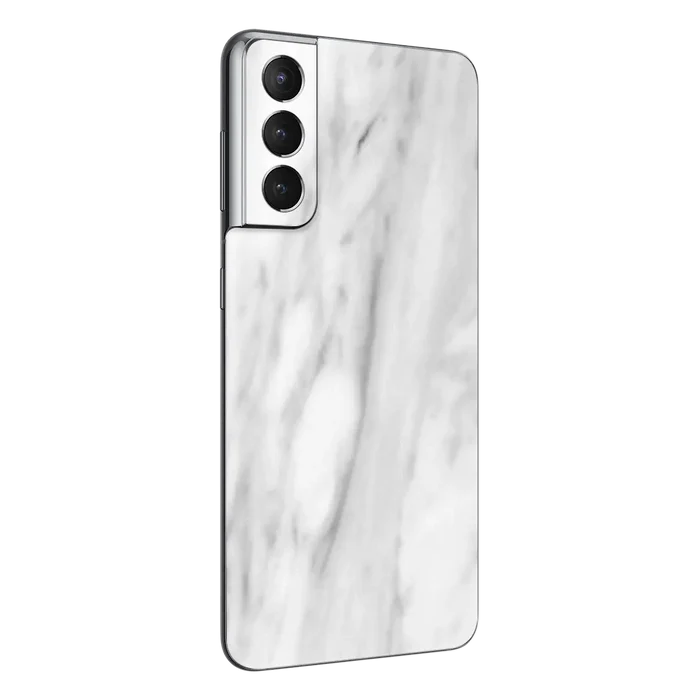 Flat Back / White Marble