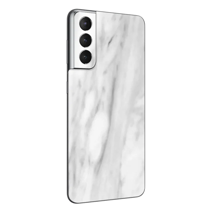 Flat Back / White Marble