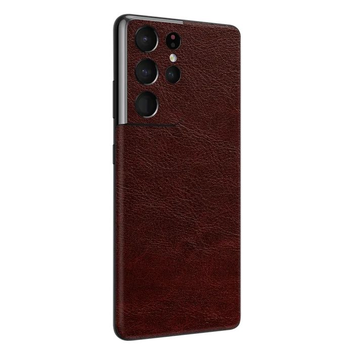 Flat Back / Auburn Leather