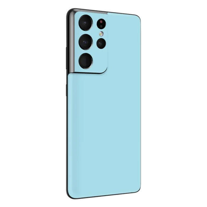 Flat Back / Pastel Blue