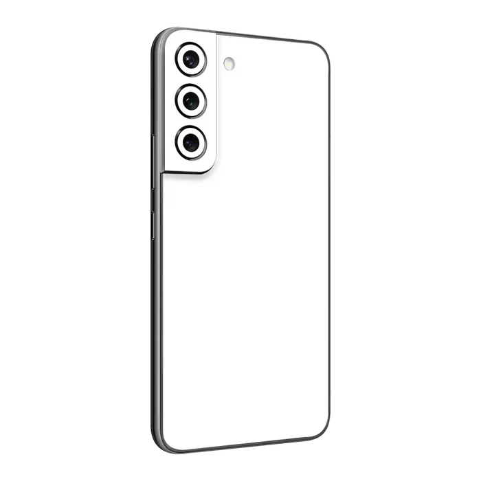 Flat Back / White Matte