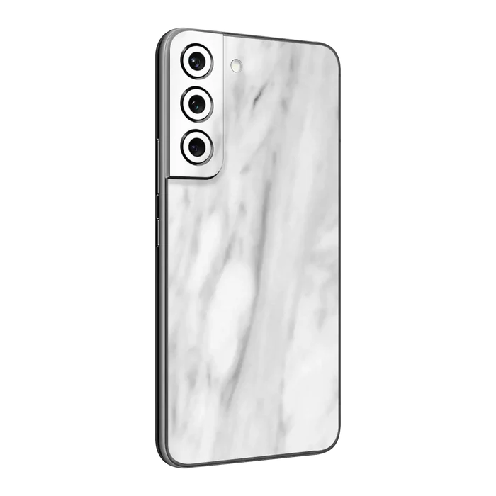 Flat Back / White Marble