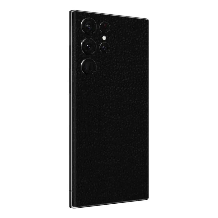 Flat Back / Black Leather