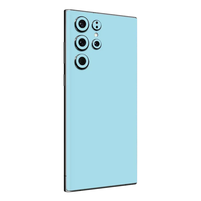 Flat Back / Pastel Blue