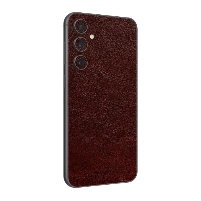 Flat Back / Auburn Leather