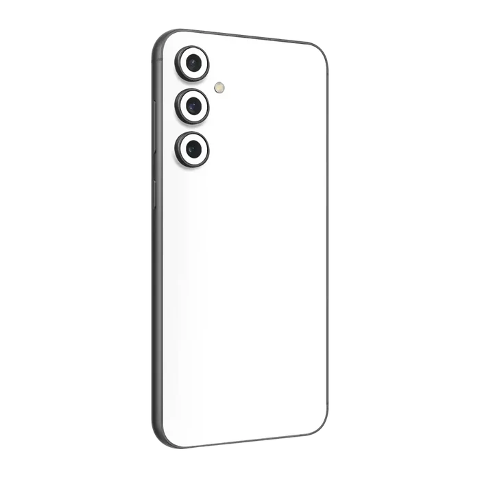 Flat Back / White Matte