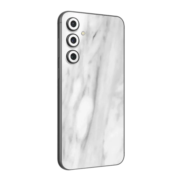 Flat Back / White Marble