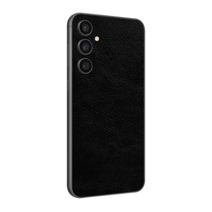 Flat Back / Obsidian Leather