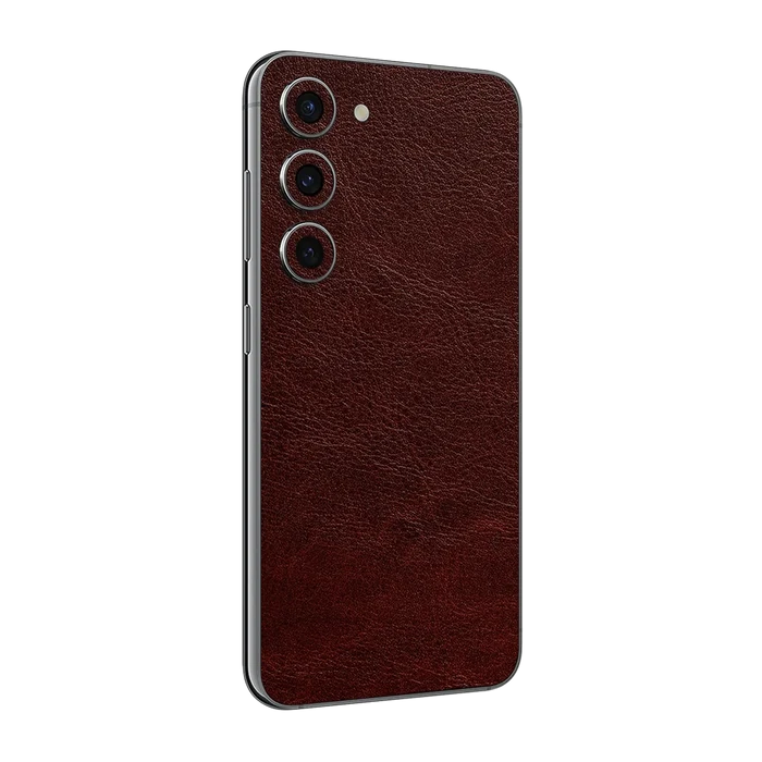 Flat Back / Auburn Leather