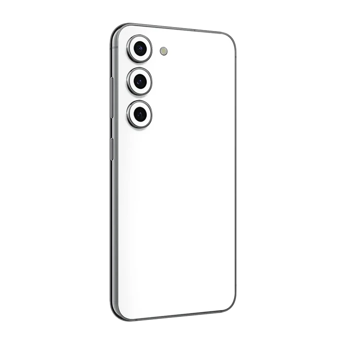 Flat Back / White Matte
