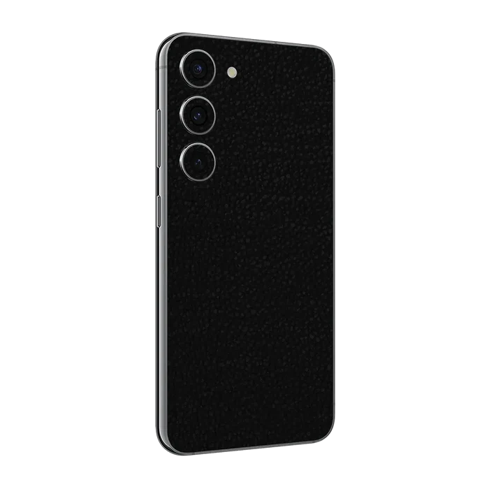 Flat Back / Black Leather