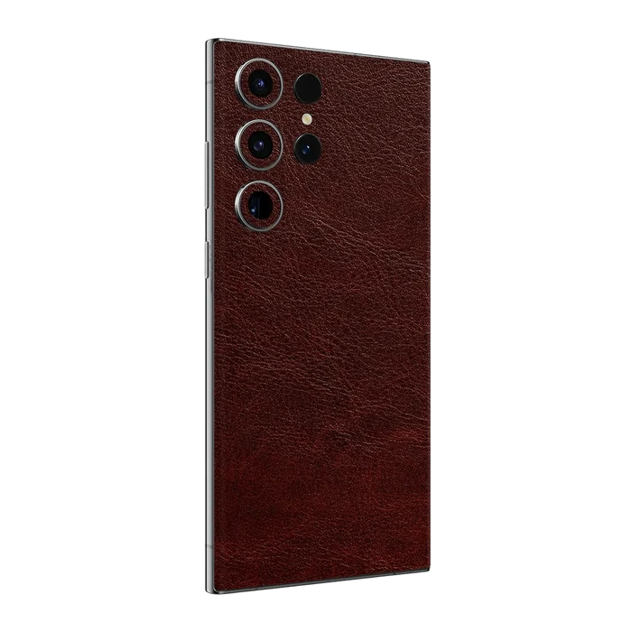 Flat Back / Auburn Leather