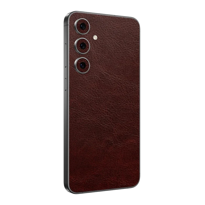 Flat Back / Auburn Leather