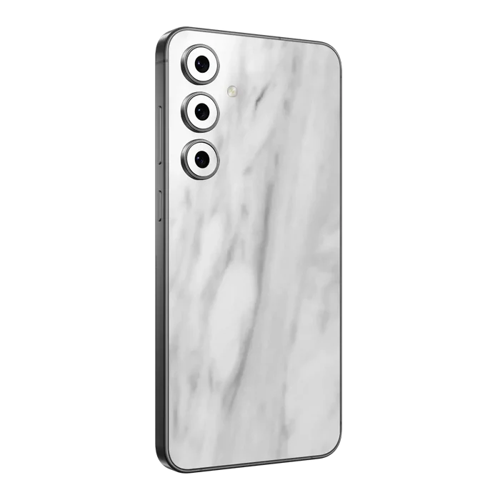Flat Back / White Marble