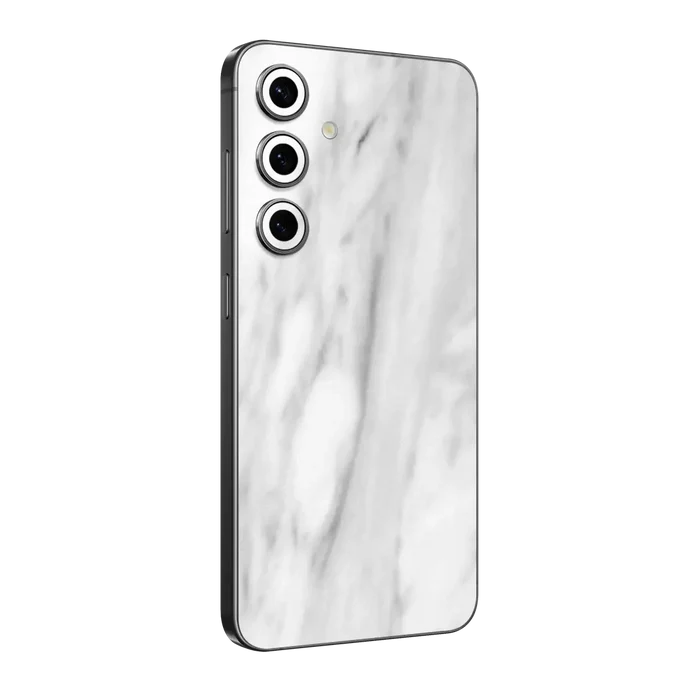 Flat Back / White Marble