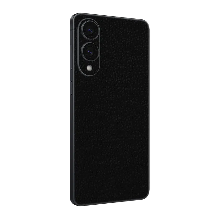 Flat Back / Black Leather