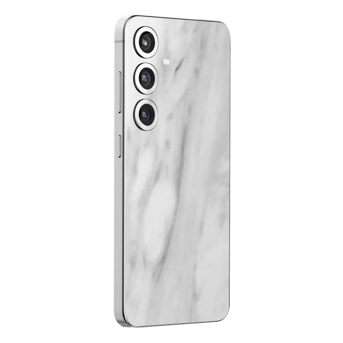 Flat Back / White Marble