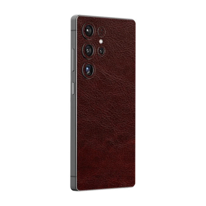 Flat Back / Auburn Leather