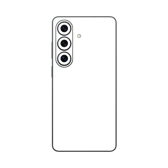 Flat Back / White Matte
