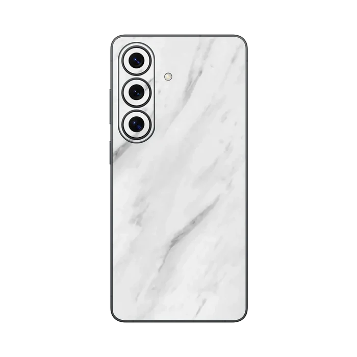 Flat Back / White Marble