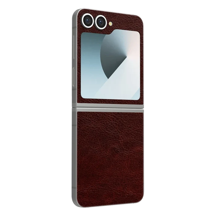 Flat Back / Auburn Leather