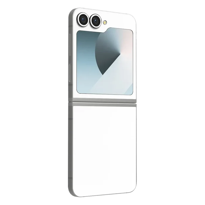 Flat Back / White Matte