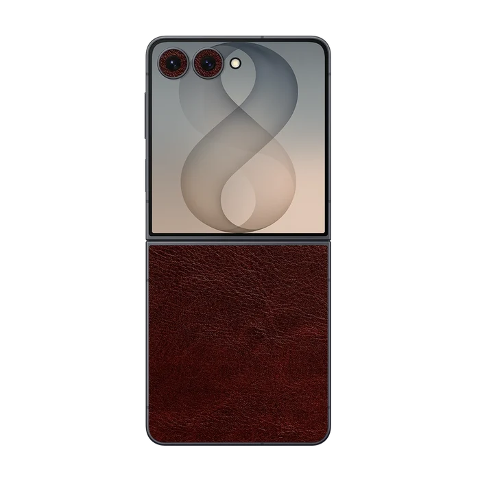 Flat Back / Auburn Leather