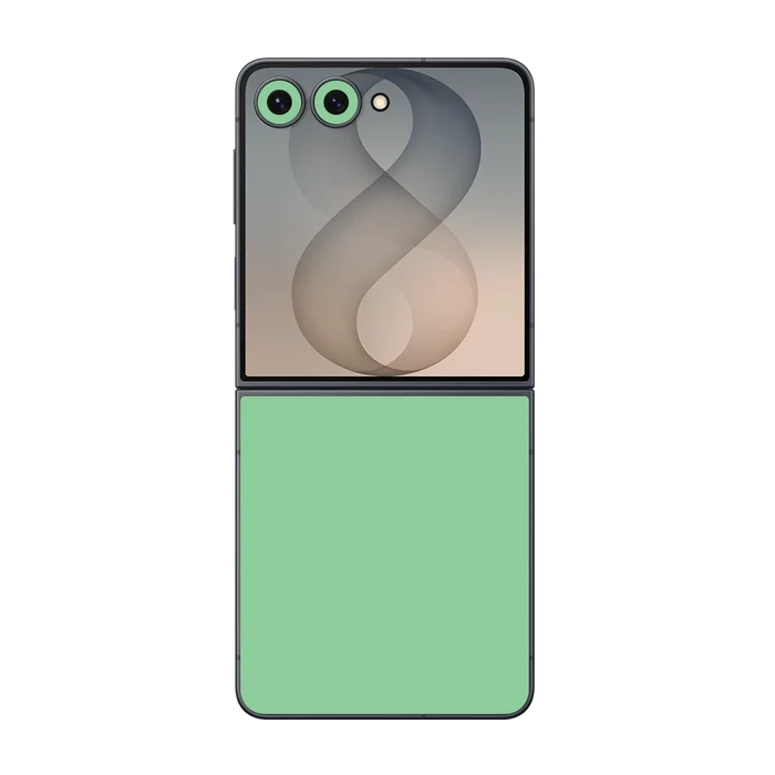 Flat Back / Pastel Green