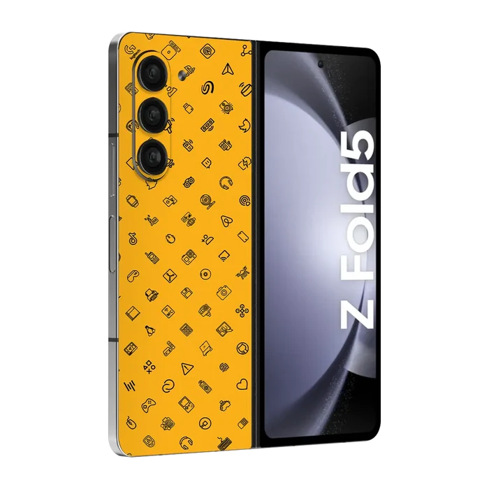 Galaxy Z Fold 5 Mobile Skins & Wraps