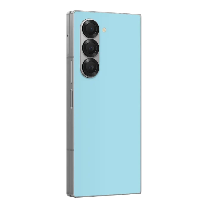 Flat Back / Pastel Blue