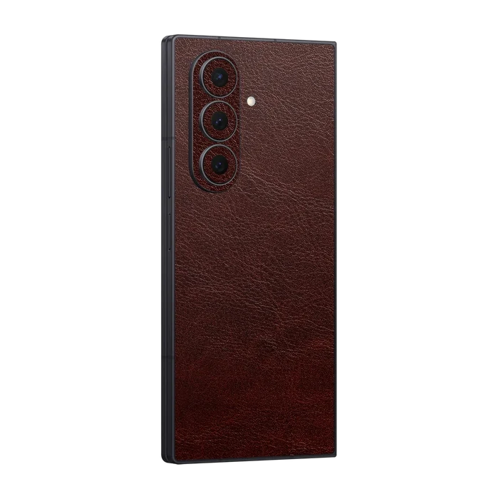 Flat Back / Auburn Leather
