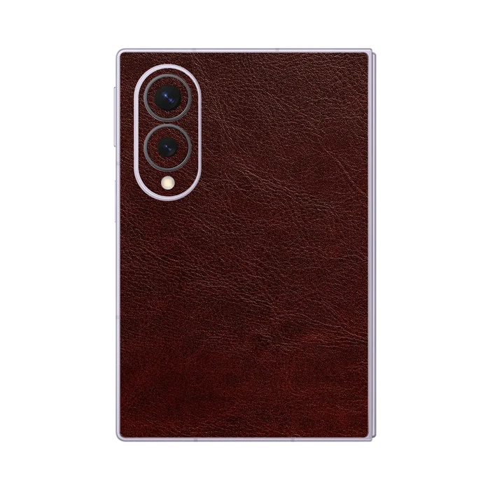 Flat Back / Auburn Leather