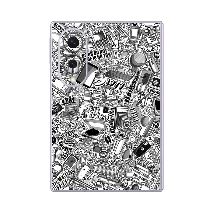 Flat Back / Tech Camo Light