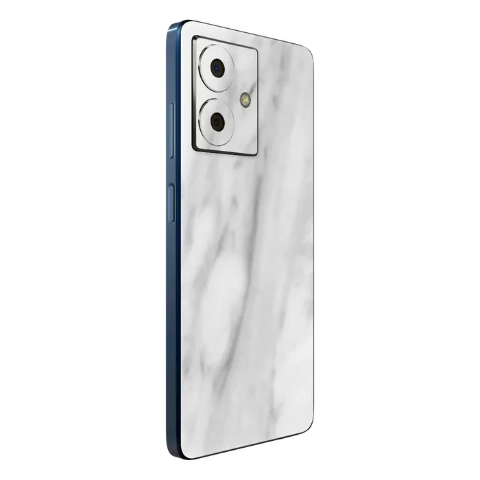 Flat Back / White Marble