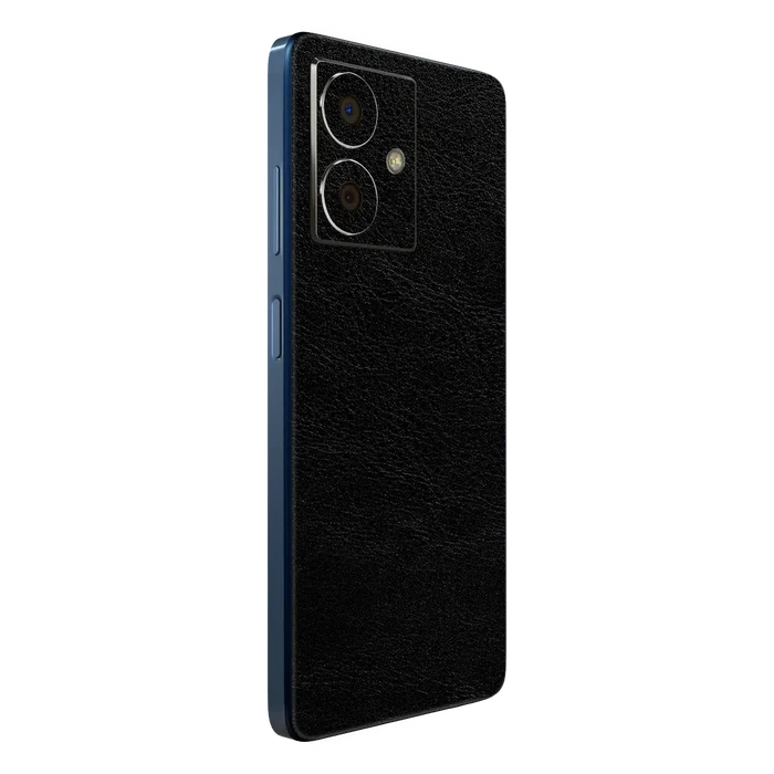 Flat Back / Obsidian Leather