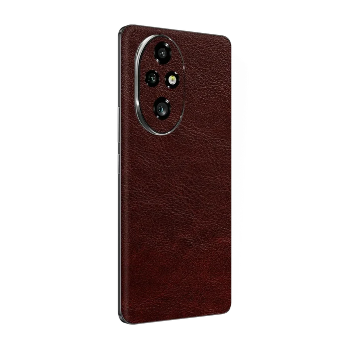 Flat Back / Auburn Leather