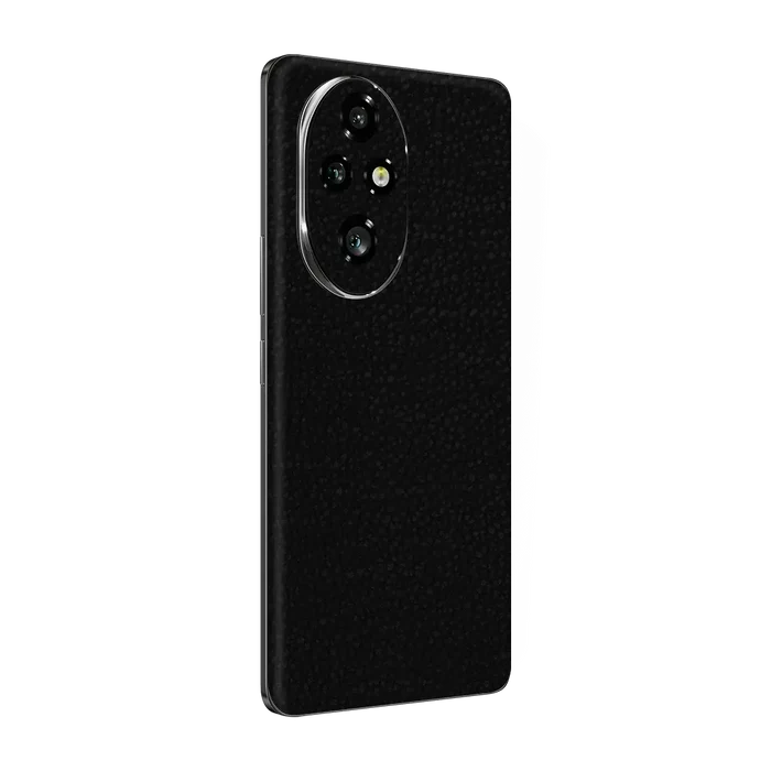 Flat Back / Black Leather